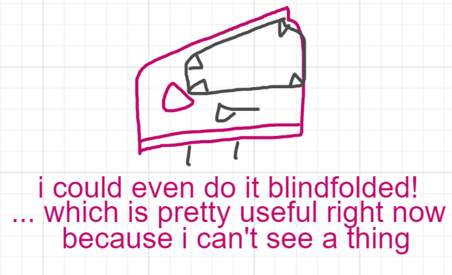 A panel from Chilly, episode two of the Board Boards object show by Furretwalk/WalkingFurret.